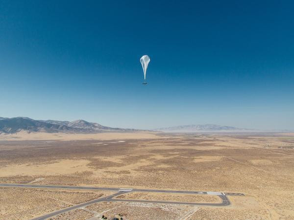 Alphabet pops Loon internet beaming balloons