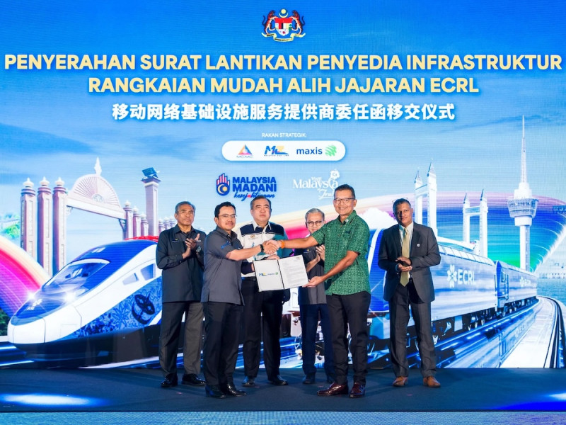 Maxis to provide telecoms infrastructure for East Coast Rail Link