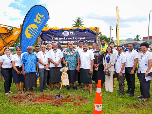 Telecom Fiji starts work on new fibre project for Vanua Levu