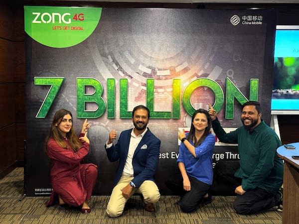 Zong 4G says digital channels account for 40% of prepaid recharges