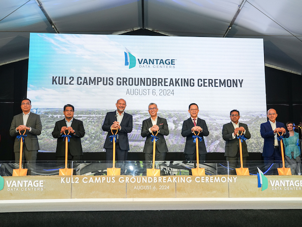 Vantage Data Centres breaks ground on second Cyberjaya campus